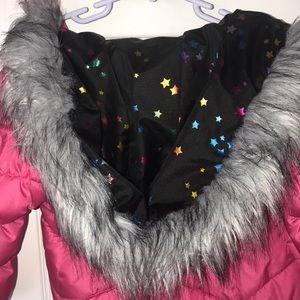 EUC Jessica Simpson Jacket with fur hood